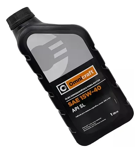1L Óleo Motor Semi-sintético Omnicraft SAE 15w40 - Imagem 3