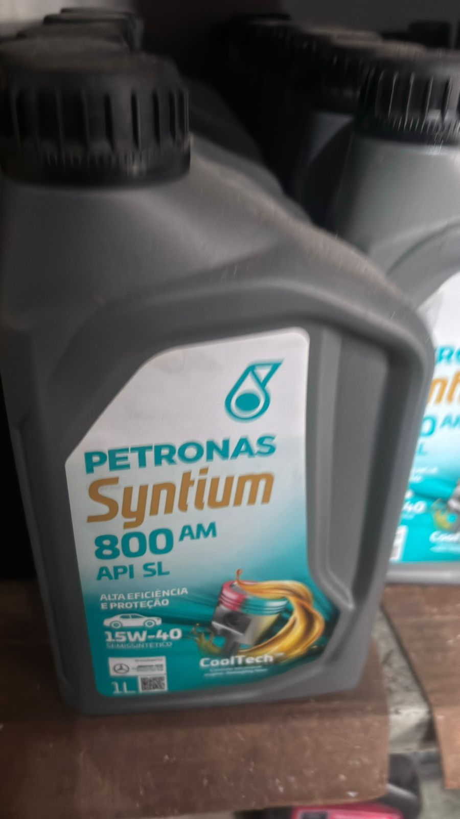 Oleo Semissintético 15w40 Petronas Syntium 800 Am Api Sl 1lt - Imagem 3