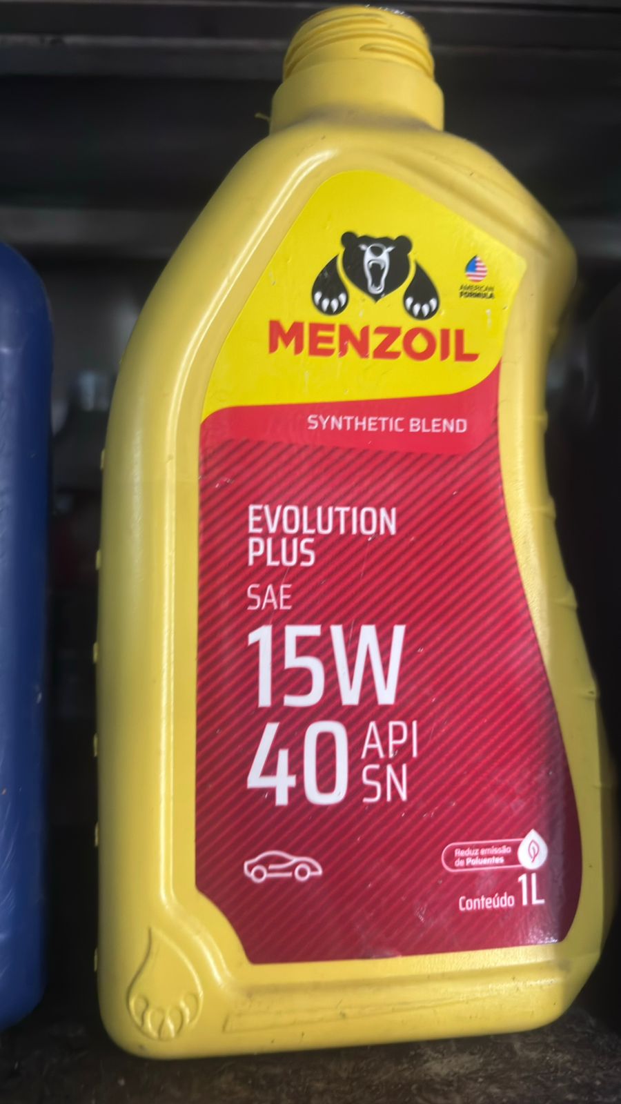 Óleo Motor Menzoil Evo Plus 15w40 Api Sn Semissintético 1lt - Imagem 4