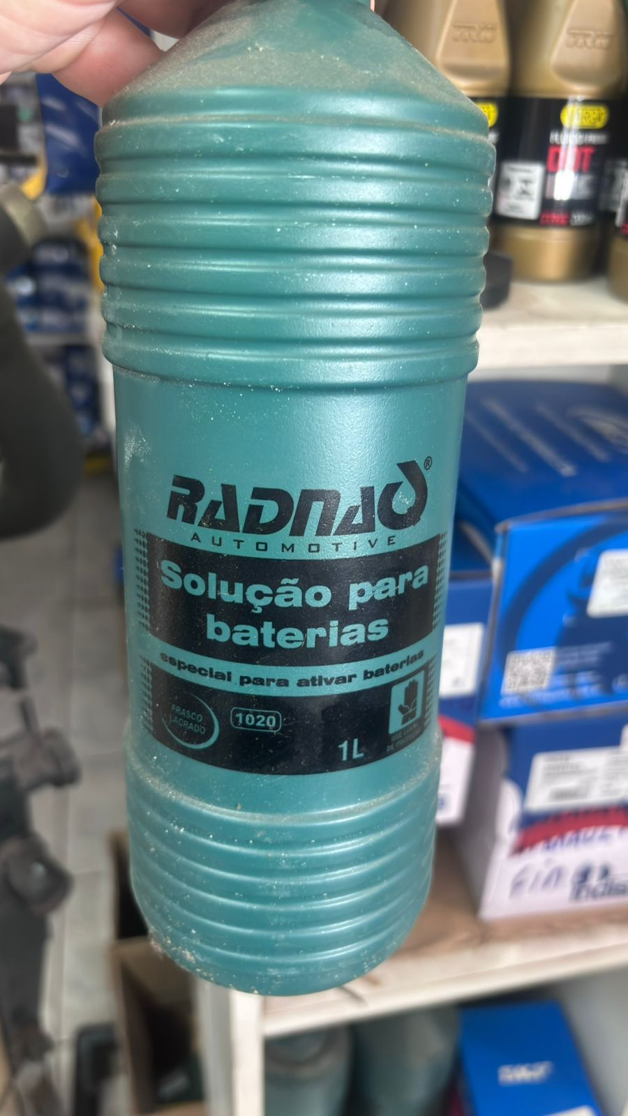 Solução De Acido Para Bateria RadNaq 1 Litro - Uso Geral Cor Água - Imagem 3