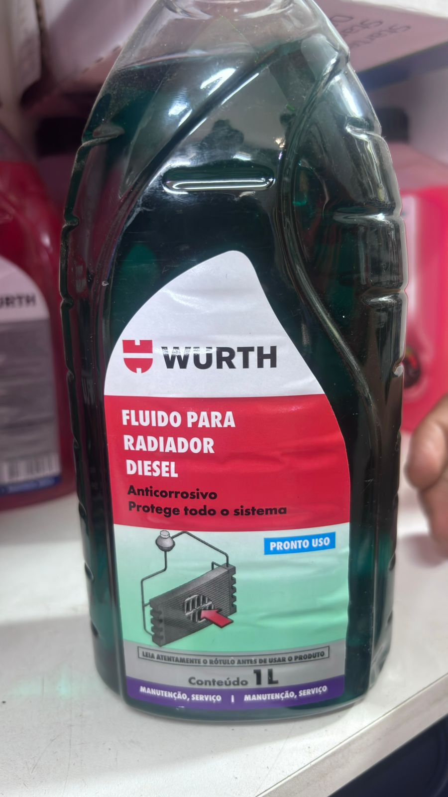 Fluido para Radiador Diesel 1L- Wurth - Imagem 2